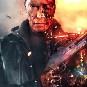 TERMINATOR GENISYS Living Poster Makes Schwarzenegger's Head Explode