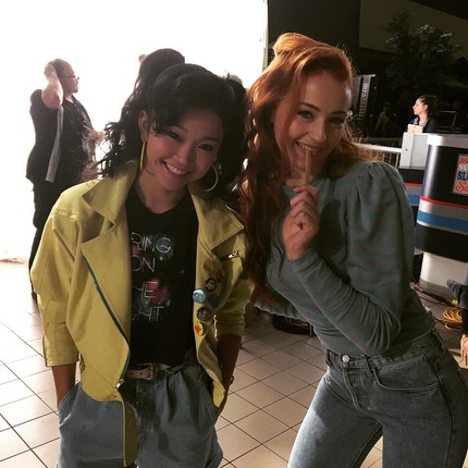 X MEN APOCALYPSE: First Look At Jean Grey And Jubilee