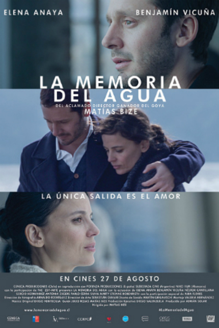 LA MEMORIA DEL AGUA Trailer Puts A Relationship To The Test