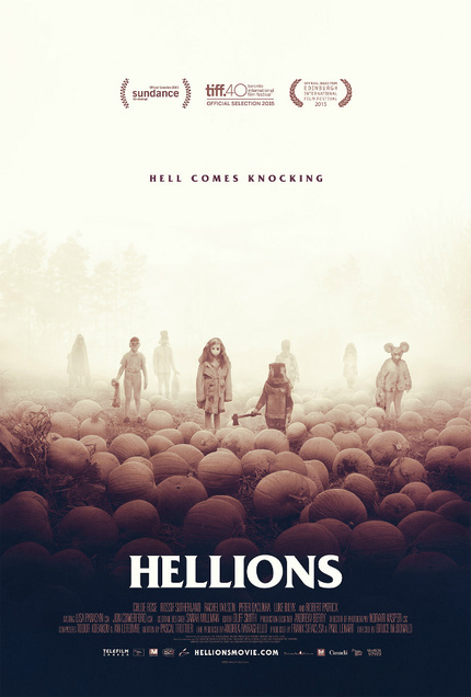 Exclusive: HELLIONS Poster Offers Trick 'R' Treat Imagery