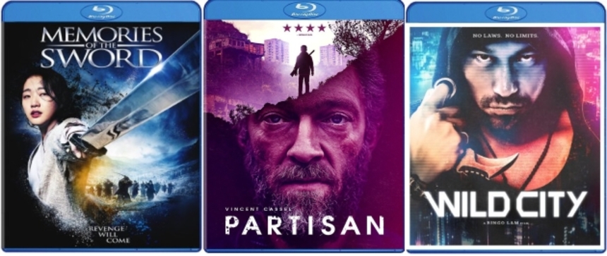 Giveaway: Win A Well Go USA Blu-ray Prize Pack! PARTISAN, WILD CITY And MEMORIES OF THE SWORD