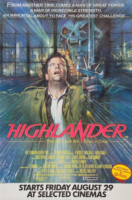 HIGHLANDER Returns To The Big Screen In A New 4K Restoration!