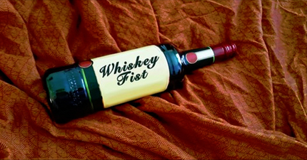 WHISKEY FIST - Reproductive Rights in the Shape of an Impregnating Bottle of High End Whiskey