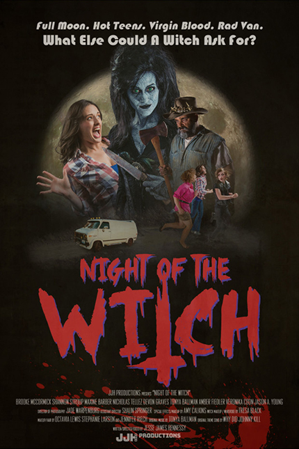 NIGHT OF THE WITCH: Watch The POC Trailer For 80s Influenced Horror, Support Their Crowdfunding Campaign