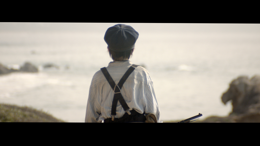 teaser for sci-fi short film, A Crimson Man.