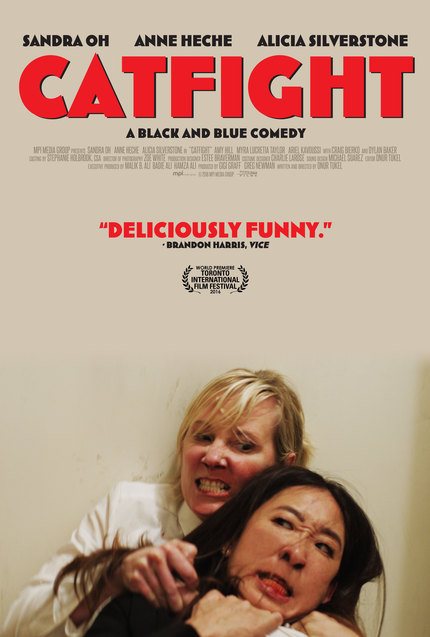 Sandra Oh And Anne Heche Throw Down In CATFIGHT Trailer