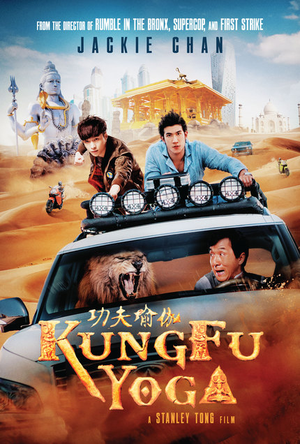 KUNG FU YOGA: Jackie Chan Meets The Villain - We Think - in This Clip
