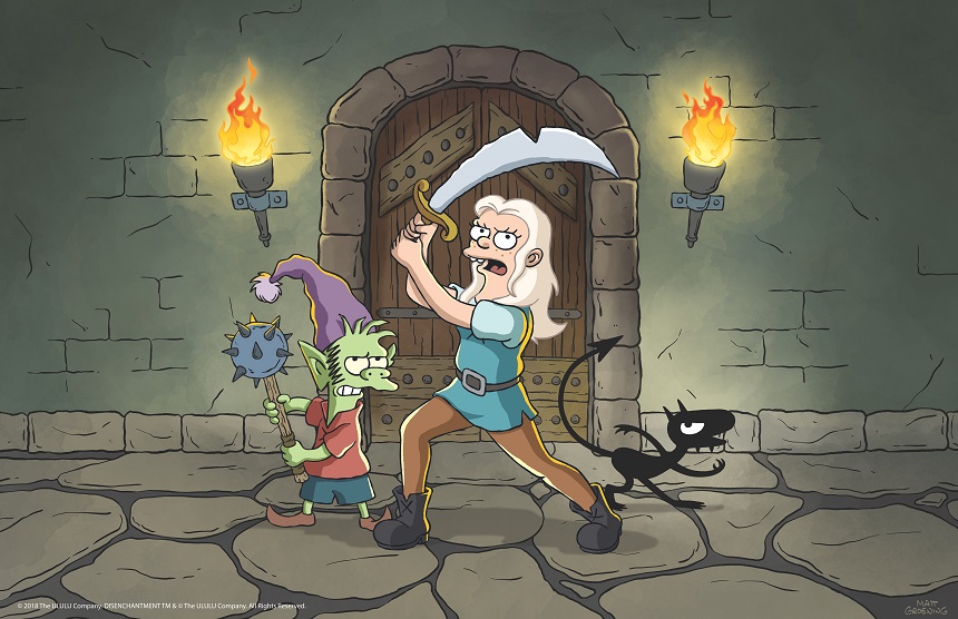 Review: In DISENCHANTMENT, Matt Groening Brings His Animation Comedy Gold to Netflix