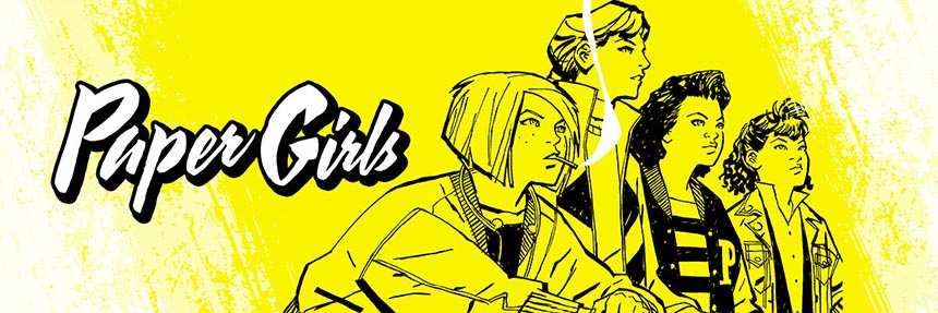 PAPER GIRLS: Amazon Options Brian K. Vaughan And Cliff Chiang's Graphic Novel