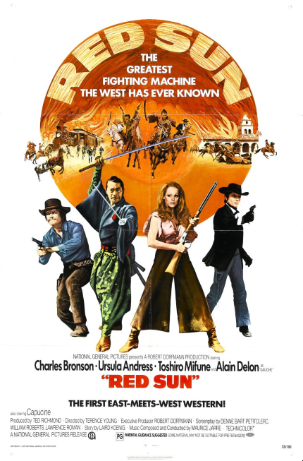 Now Streaming: RED SUN, Three International Stars Ride Into the Old West
