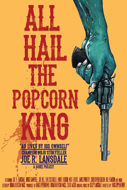 ALL HAIL THE POPCORN KING Trailer: The Great Joe R. Lansdale, Recognized