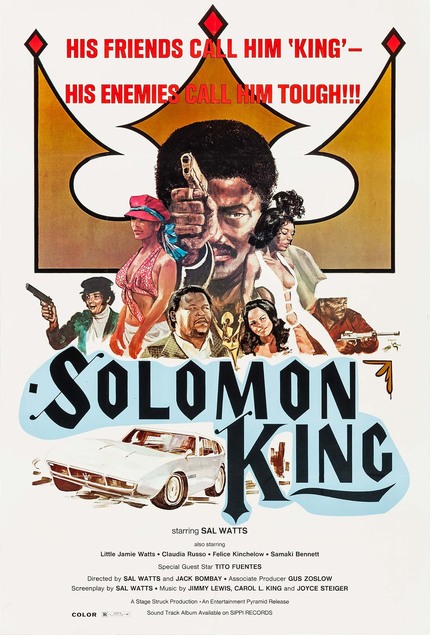 SOLOMON KING: Deaf Crocodile to Restore & Re-Release Sal Watt's Long-Lost Black Urban Crime Flick
