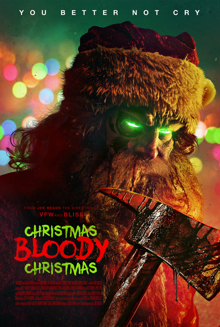 CHRISTMAS BLOODY CHRISTMAS: Trailer e pôster oficial, nos cinemas e streaming no Shudder em 9 de dezembro