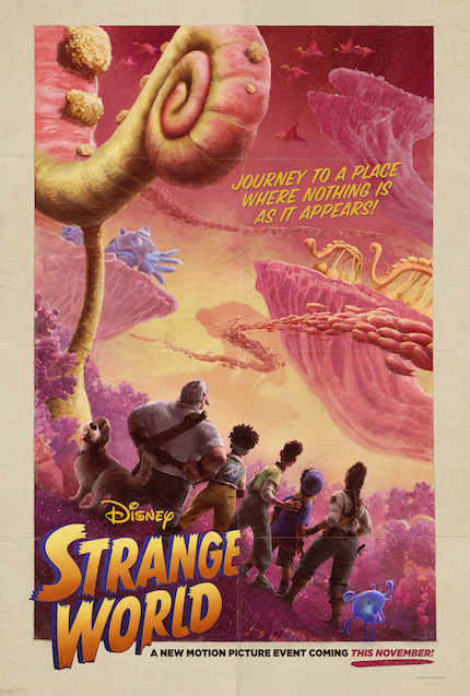 Review: STRANGE WORLD, Top-Notch World-Building, A-Level Animation