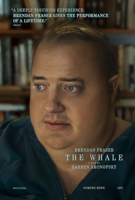 Opening in Movie Theaters: THE WHALE, A Hard Portrait, Full of Emotion