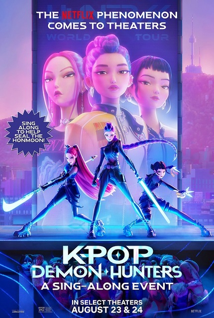 KPOP DEMON HUNTERS: A Sing-Along Event is Coming to Theaters!