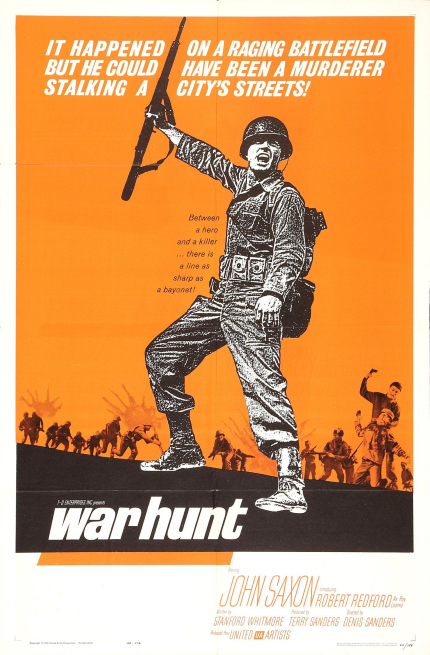 Now Streaming: WAR HUNT, Robert Redford Fights Man's Worst Instincts in Korea 