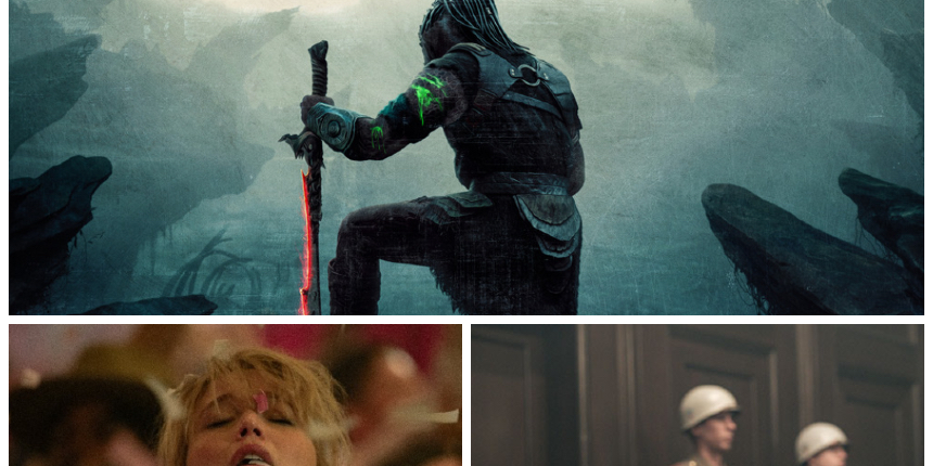 Now Playing: PREDATOR: BADLANDS, DIE MY LOVE, NUREMBERG