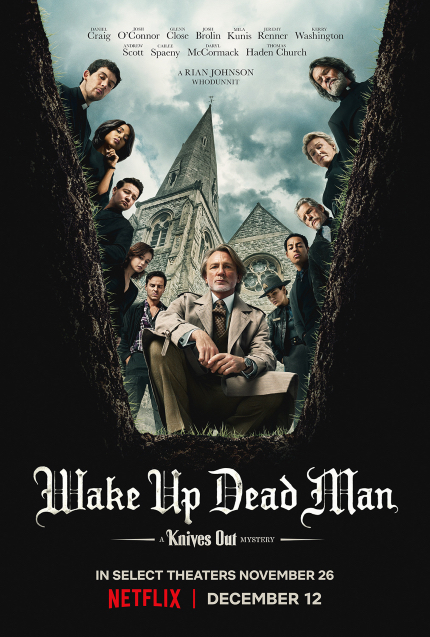 WAKE UP DEAD MAN: A KNIVES OUT MYSTERY Review: When Murders Happen