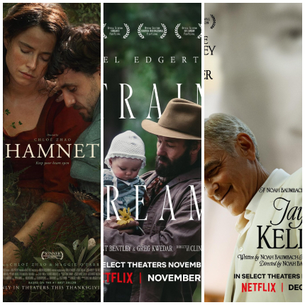 FYC 2025: Daddy Issues in HAMNET, TRAIN DREAMS, JAY KELLY 