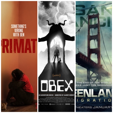 Opening This Week: PRIMATE Monkey Terror, OBEX Lo-Fi Charms, GREENLAND 2: MIGRATION Gerard Butler Action