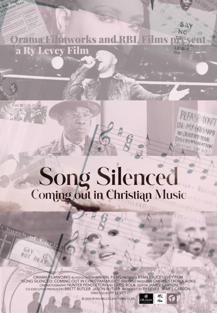 SONG SILENCED: COMING OUT IN CHRISTIAN MUSIC: Official Trailer And Poster Released For Ry Levey's New Documentary