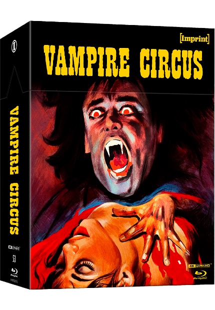 VAMPIRE CIRCUS and SPELLBINDER Get Slick New 4K Releases from Imprint Films