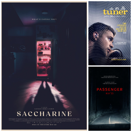 Opening This Week: SACCHARINE Gets Hungry, TUNER Commits Crime, PASSENGER Stalks Relentlessly