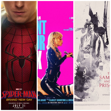 Opening This Week: SPIDER-MAN: BRAND NEW DAY, I WANT YOUR SEX, THE SAMURAI AND THE PRISONER