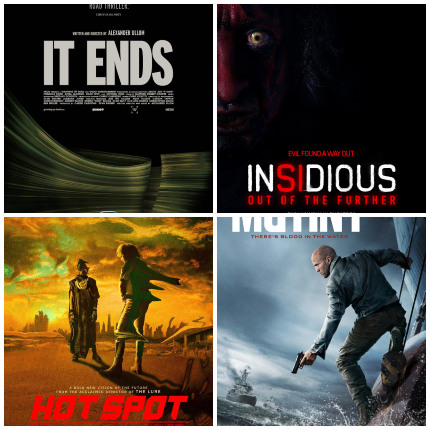 Opening This Week: IT ENDS, HOT SPOT, INSIDIOUS: OUT OF THE FURTHER, MUTINY