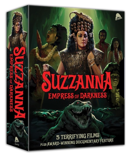 Home Video Roundup: SUZZANNA: EMPRESS OF DARKNESS, SANGSTER DIRECTS HAMMER, More From Severin Films, Titan Books
