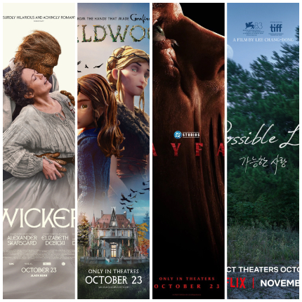 Now Playing: WICKER, WILDWOOD, CLAYFACE, POSSIBLE LOVE