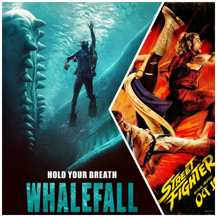 Now Playing: WHALEFALL, STREET FIGHTER, MUSK, YOU CAN SEE EVERYTHING